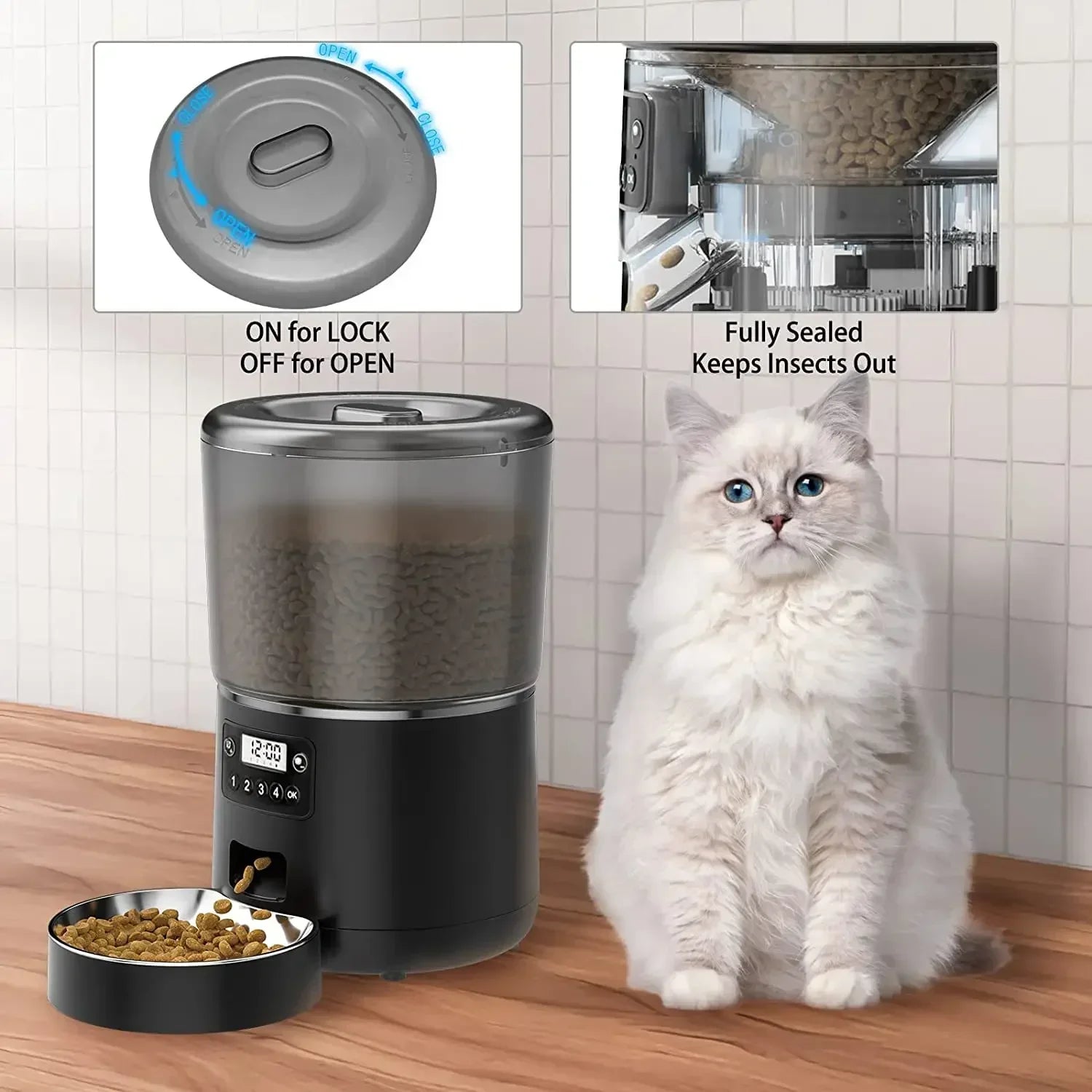 Smart Pet Feeder WiFi Control